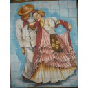 Mexican Talavera Mural Baile Regional